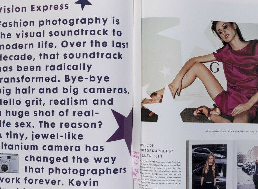 STELLA McCARTNEY Miles Aldridge AMANDA MOORE Christopher Nolan THE FACE magazine