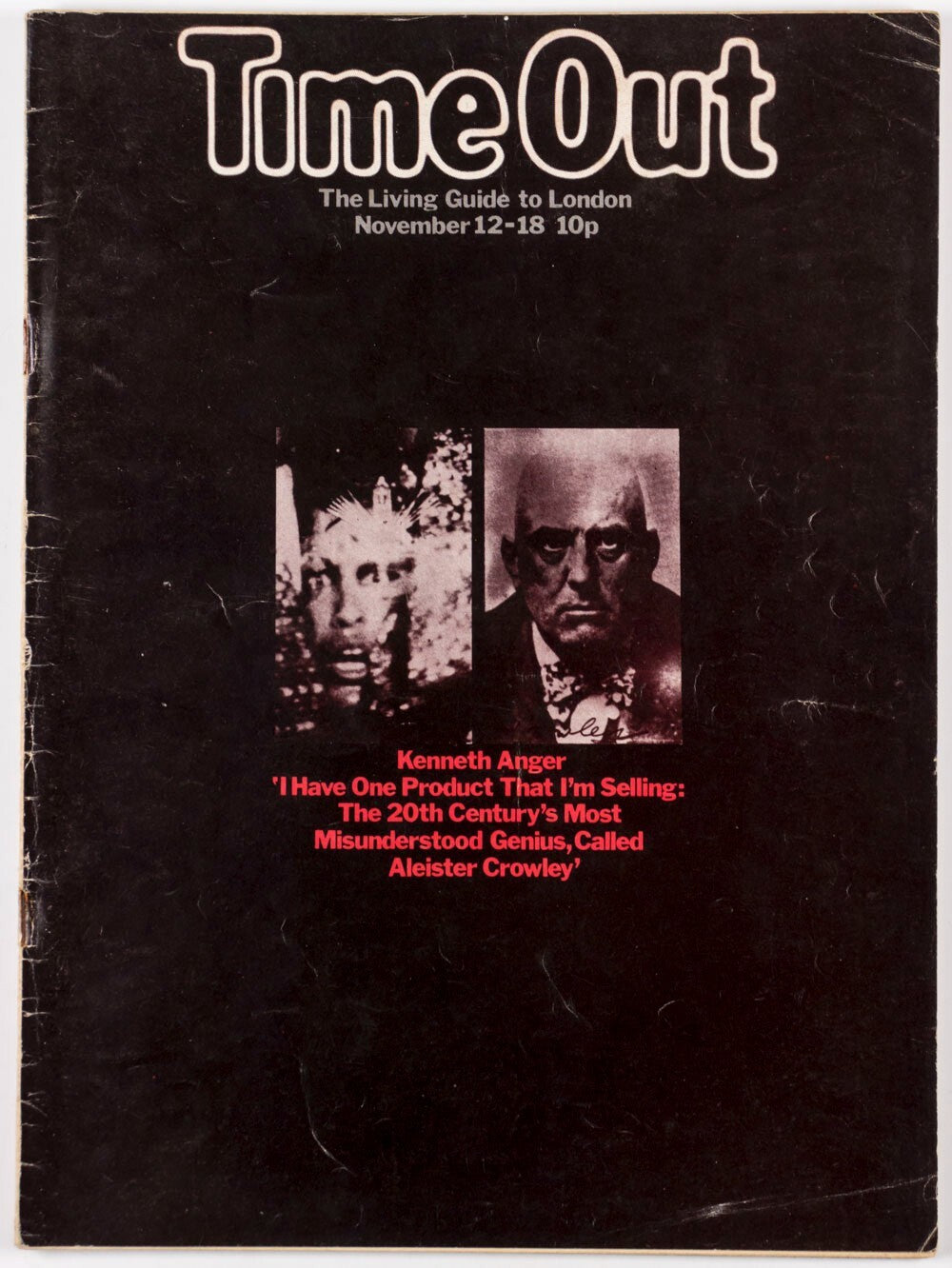 ALEISTER CROWLEY Kenneth Anger TV4 Kevin Ayers OZ MAGAZINE Nazareth 70s Time Out