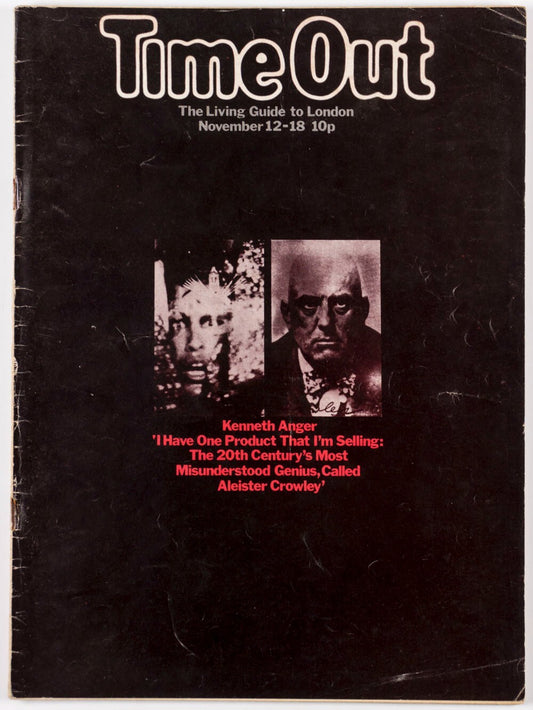 ALEISTER CROWLEY Kenneth Anger TV4 Kevin Ayers OZ MAGAZINE Nazareth 70s Time Out