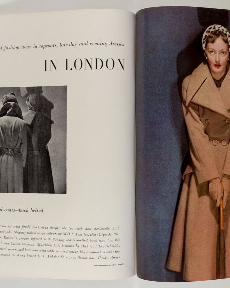 Mary Jane Russell RENE BOUCHE Lee Miller VOGUE October 1949 Margot Fonteyn HORST