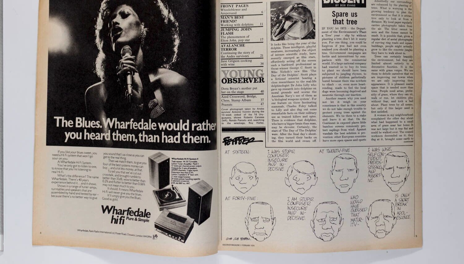 ANDES SURVIVOR Alive SOCIETY OF THE SNOW Elton DORA BRYAN Observer magazine Pt 2