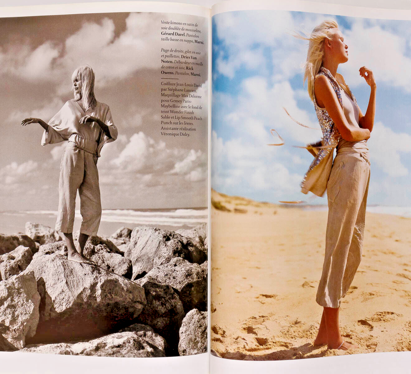 DIANA DONDOE Natalia Vodianova PARIS VOGUE November 2003 Isabeli Fontana CARINE