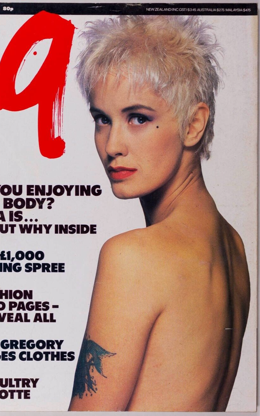 Paula Yates CHARLOTTE LEWIS Glenn Gregory ANDY LIZ KERSHAW Aids 19 MAGAZINE vtg