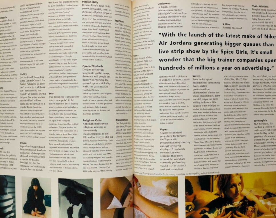 KATE MOSS Terry Richardson MILLA JOVOVICH i-D MAGAZINE August 1997 Beastie Boys
