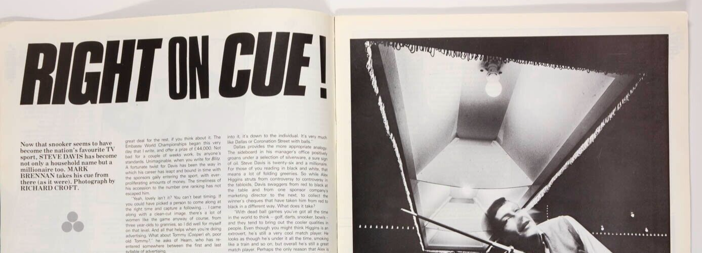 David Sylvian DEBRA HILL Steve Davis MUHAMMAD ALI Sylvia Kristel BLITZ magazine