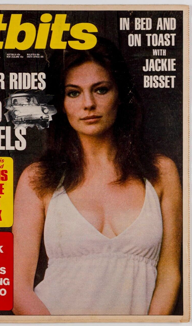 JACQUELINE BISSET Leila Khaled LINA MAGNANI Kenneth Passingham TITBITS magazine