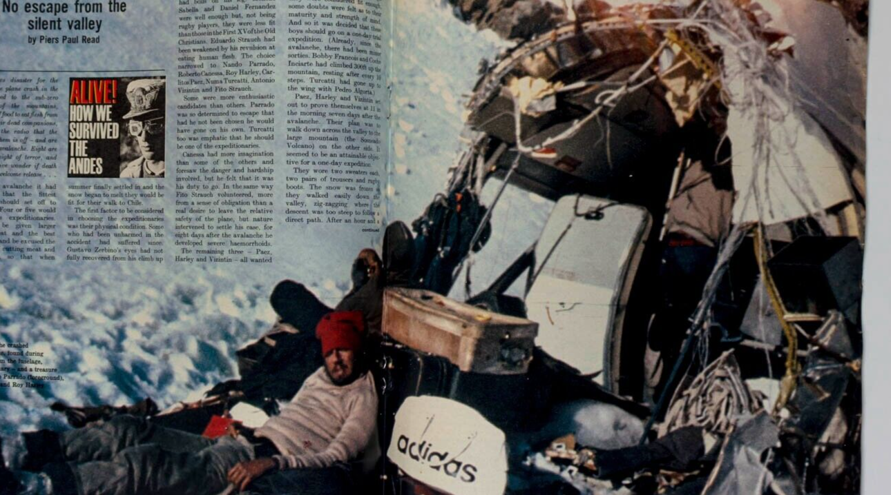 Miracle in the Andes SOCIETY OF THE SNOW Alive NANDO PARRADO ~ Observer magazine