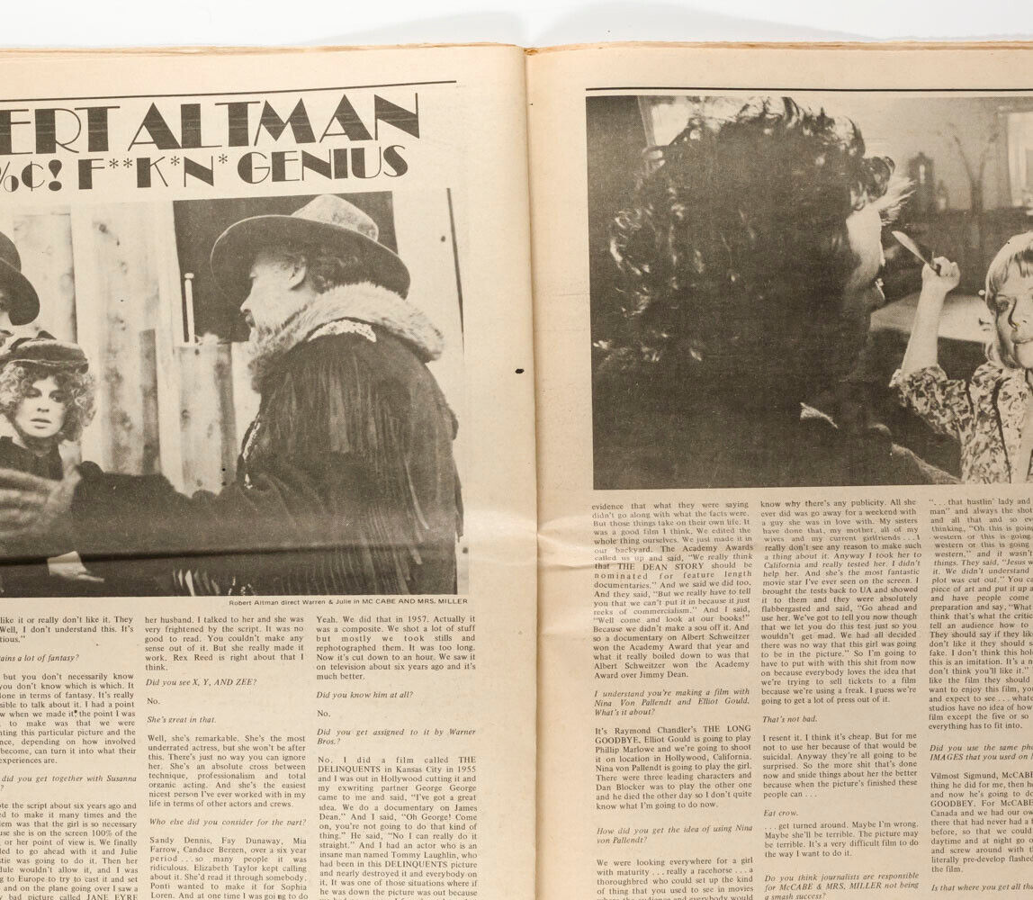 Anjelica JOHN Huston CALE Iggy Pop BOWIE Fran Lebowitz WARHOL Interview magazine