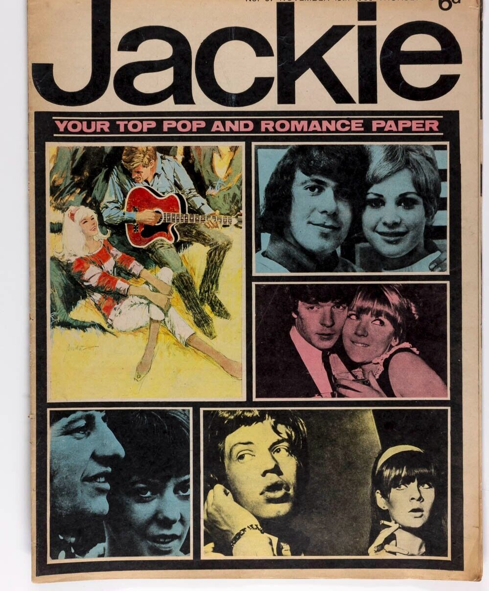 CHRISSIE SHRIMPTON George Best SCOTT WALKER Pretty Things CHER ~ Jackie magazine