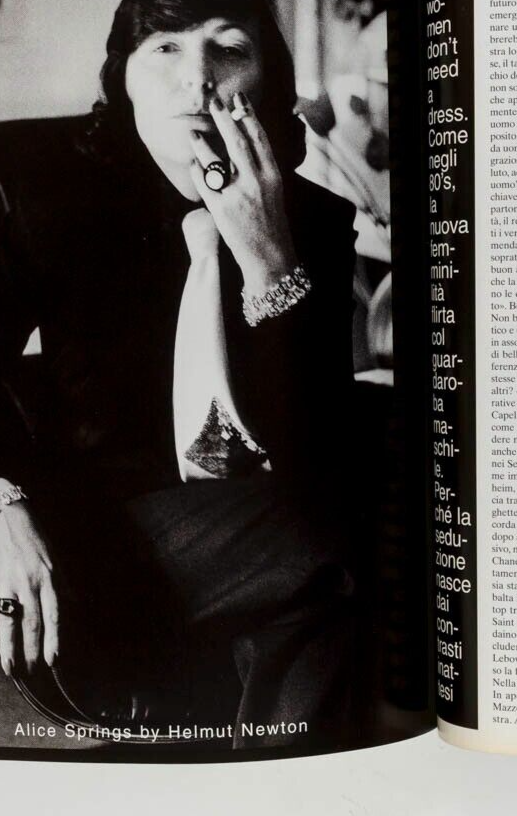 Hannelore Knuts JENNIFER GARNER Chiara Mastroianni VOGUE ITALIA 2001 Bruce Weber