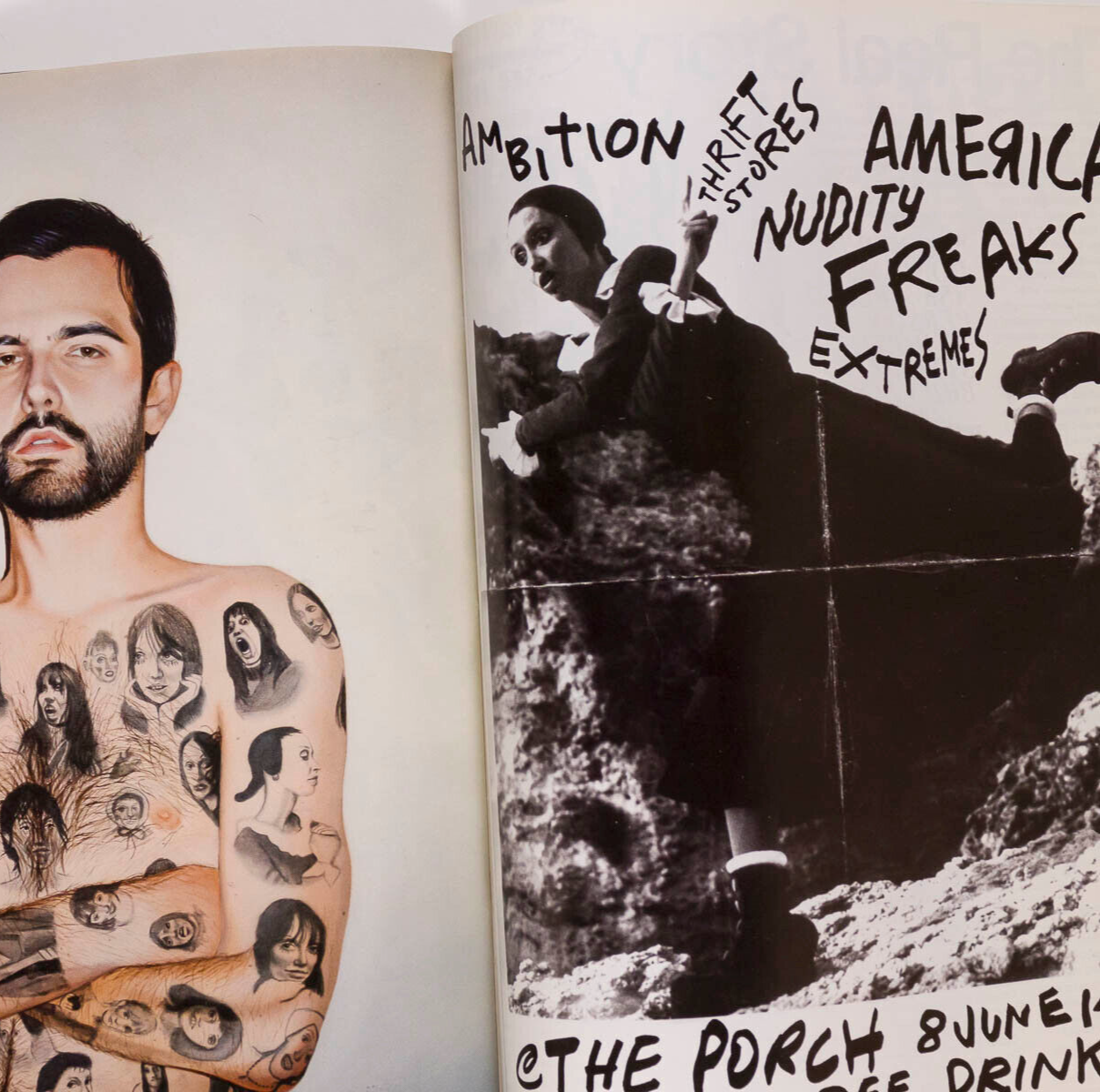 TONY WARD Duane Michals THE HARD ONS Raincoats CLEMENT CHABERNAUD Buffalo Zine 2