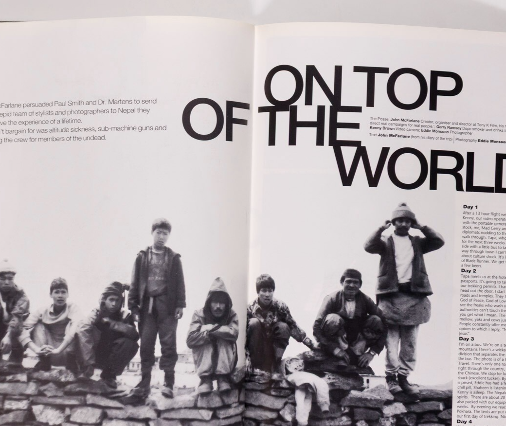 The Ramones AIDEN SHAW Eddie Izzard ORB Dazed & Confused magazine 6 1993 Rankin