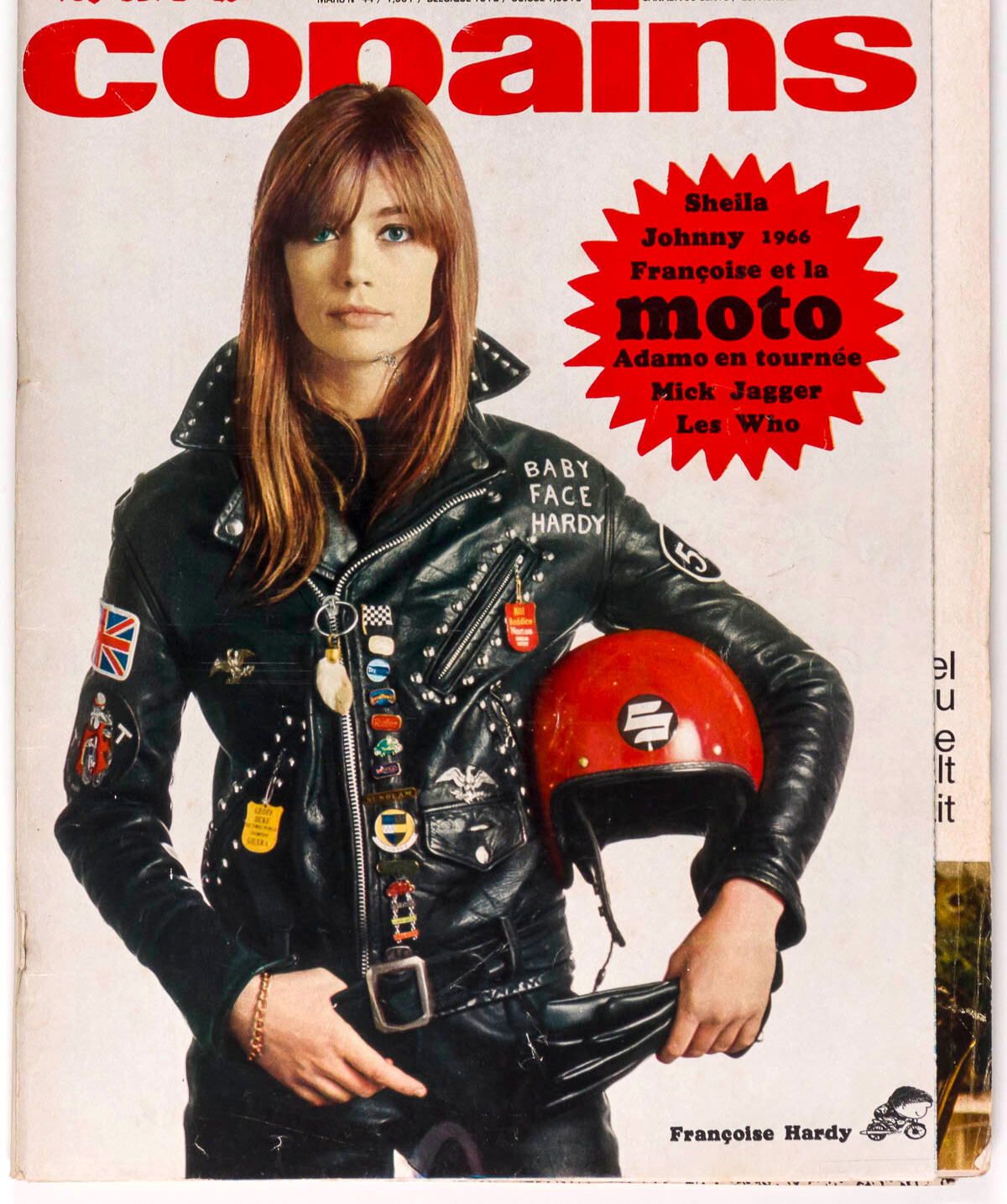 FRANCOISE HARDY The Who JANE FONDA Sylvie Vartan 60's Salut Les Copains magazine