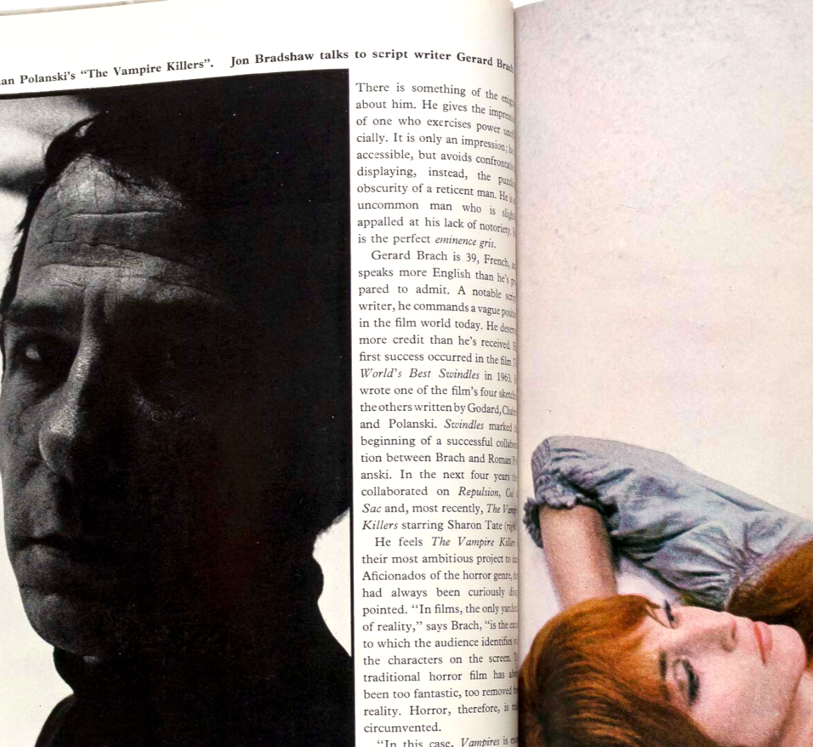 SHARON TATE Celia Hammond HELMUT NEWTON Vogue December 1966 RUSSIA Bailey VENICE