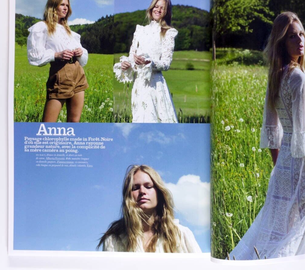 MICA ARGANARAZ Henrik Purienne ANJA RUBIK Freja ANNA EWERS Paris Vogue July 2020