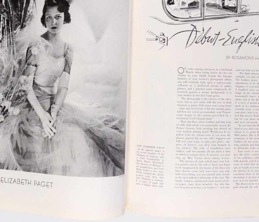 Paris Collections US VOGUE June 1934 Benito CECIL BEATON Horst Toni Frissell RBW
