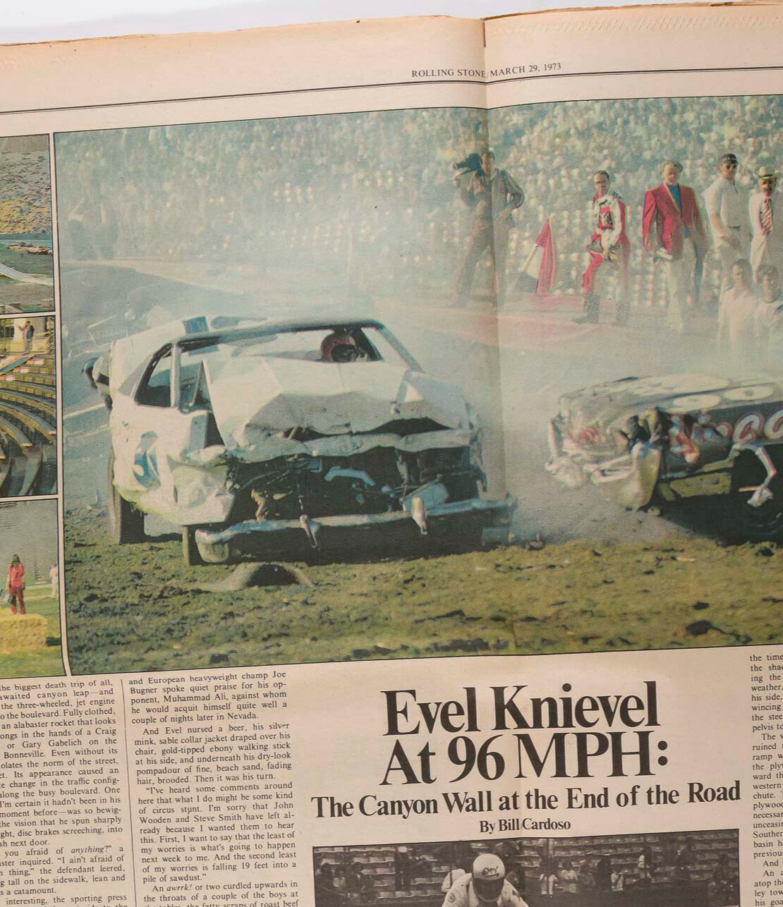 DR HOOK Pink Floyd KEROUAC Evel Knievel ROLLING STONE March 1973 131 HIPGNOSIS
