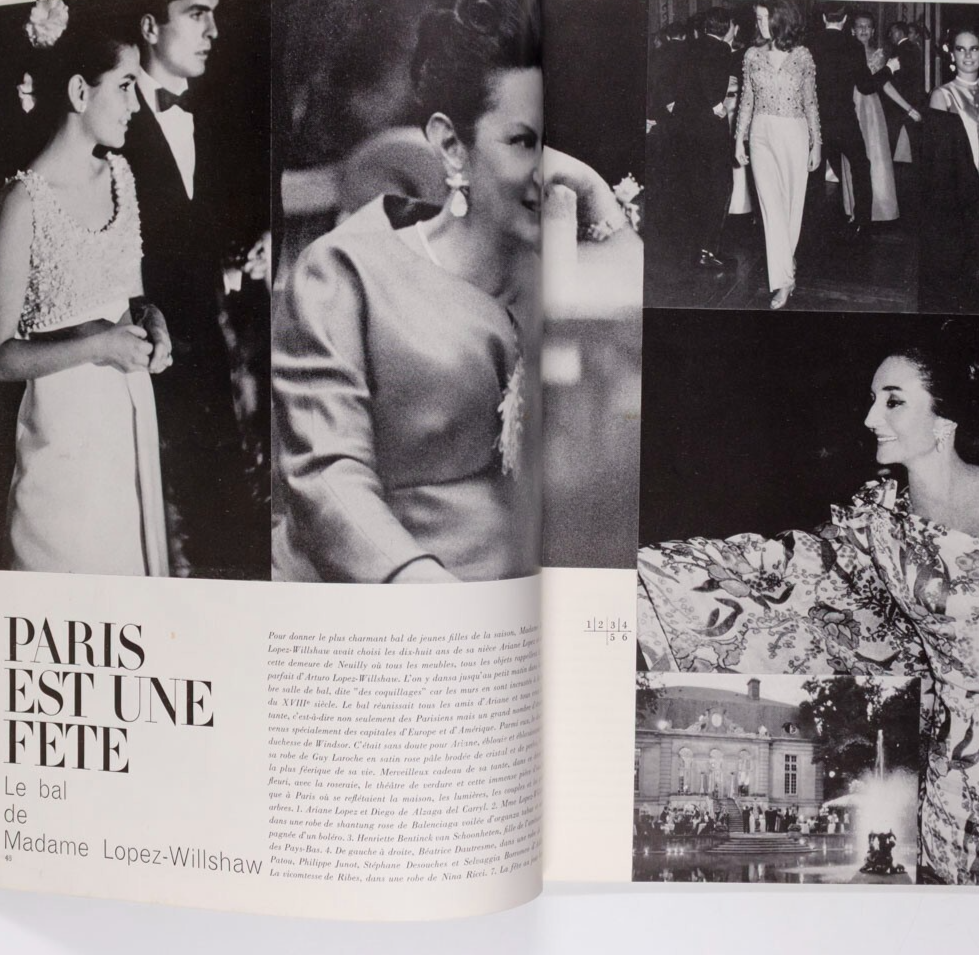 Jean Shrimpton GUY BOURDIN Helmut Newton PARIS VOGUE August 1965 Dali YSL Goya