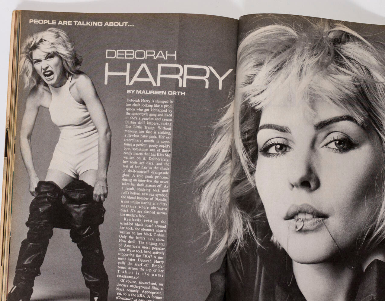 Nancy Donohue GIA CARANGI Jeff Aquilon JANICE DICKINSON Carol Alt BLONDIE Vogue