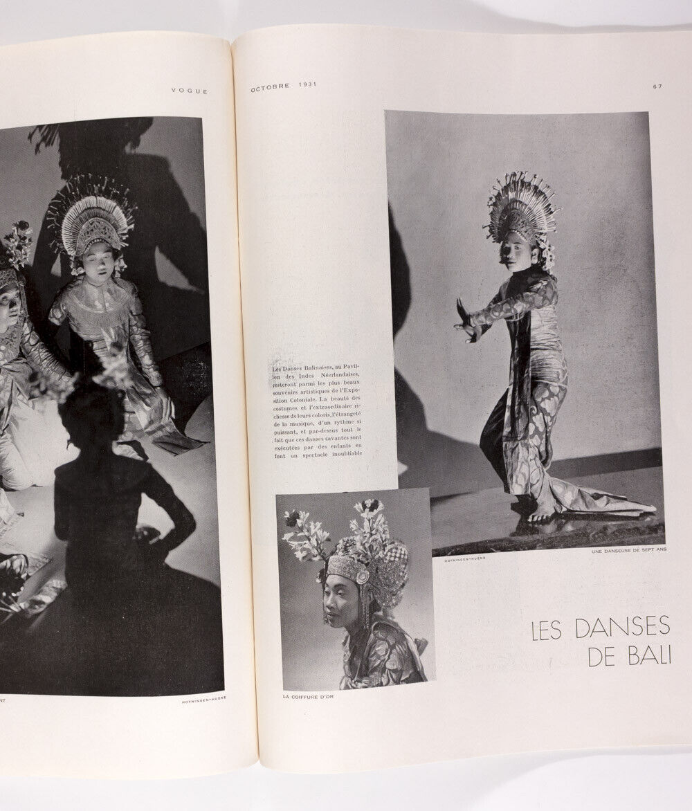 GEORGE LEPAPE Carl Erickson MAX PONTY Hoyningen-Huene RBW Paris Vogue 1931 Oct