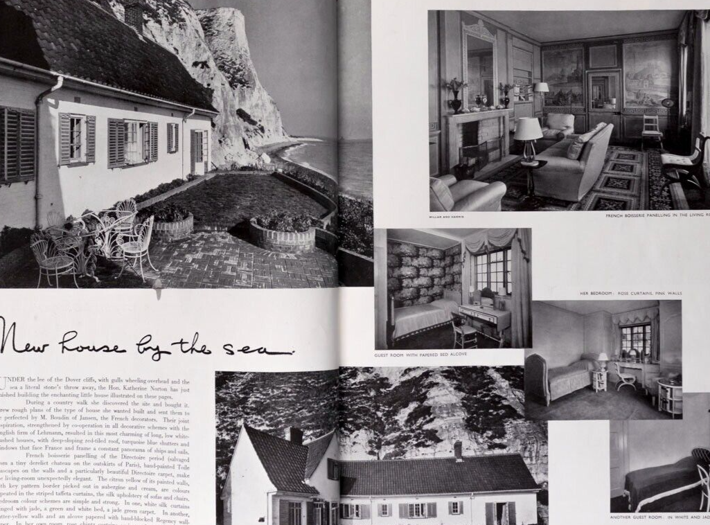 Zinkeisen DUNCAN MILLER Dover VOGUE House & Garden book April 1939 Marion Dorn