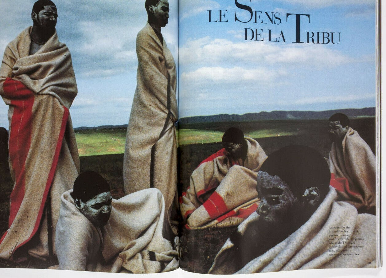 Nelson Mandela NAOMI CAMPBELL Heather Stewart-Whyte AMBER VALLETTA ~ PARIS VOGUE