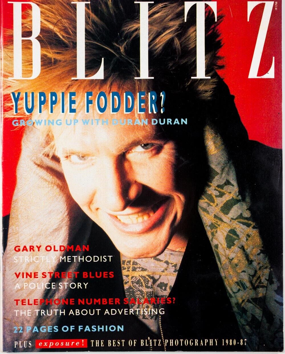 DURAN Simon Le Bon GARY OLDMAN Tom Jones NICK KAMEN Mark Salzman BLITZ MAGAZINE