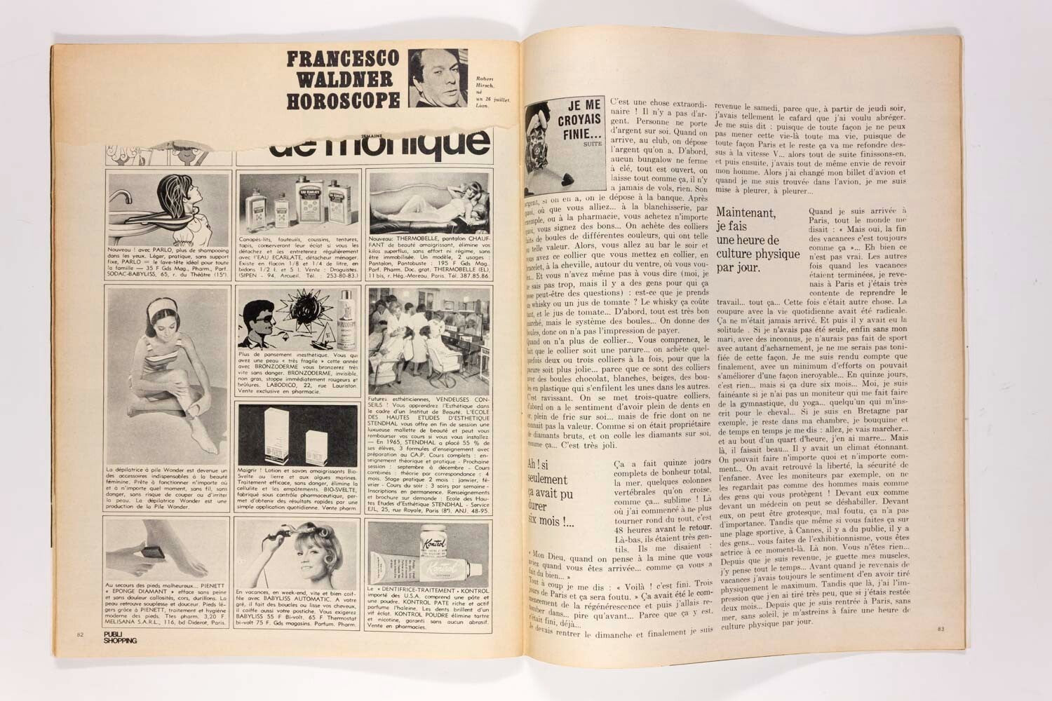 Anouk Aimee PIERRE BAROUH Bardot USSR St Tropez SACHA Michel Legrand FRENCH ELLE