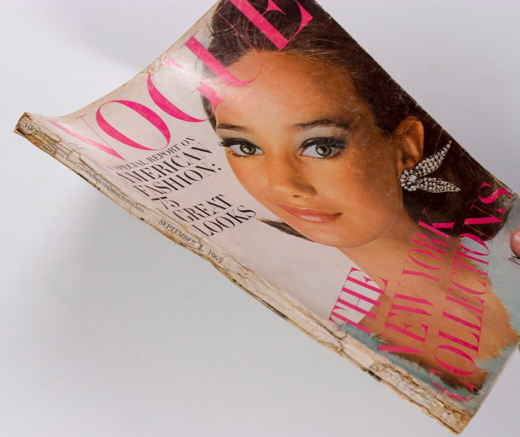 MARISA BERENSON Veruschka PENN Vogue September 1965 Fellini COLLECTIONS Barzini