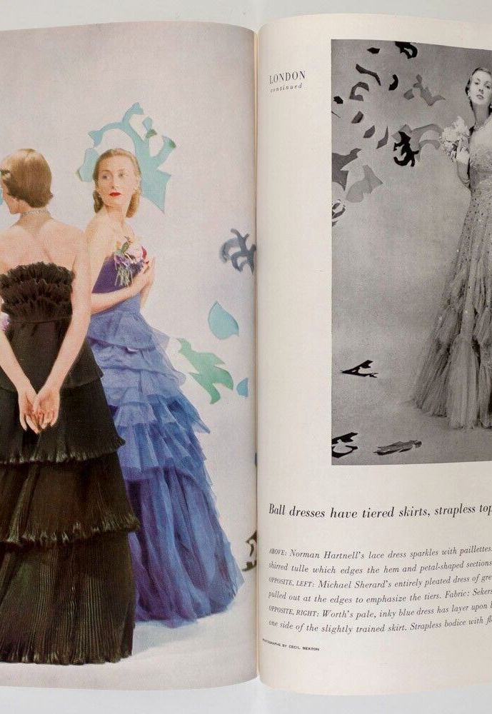 Mary Jane Russell RENE BOUCHE Lee Miller VOGUE October 1949 Margot Fonteyn HORST