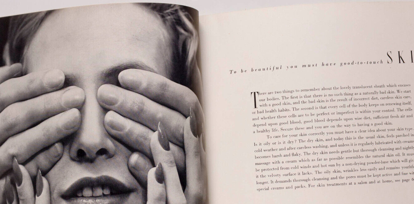 Norman Parkinson CARMEN DELL'OREFICE John Ward Vogue Beauty Book 1951 Blumenfeld