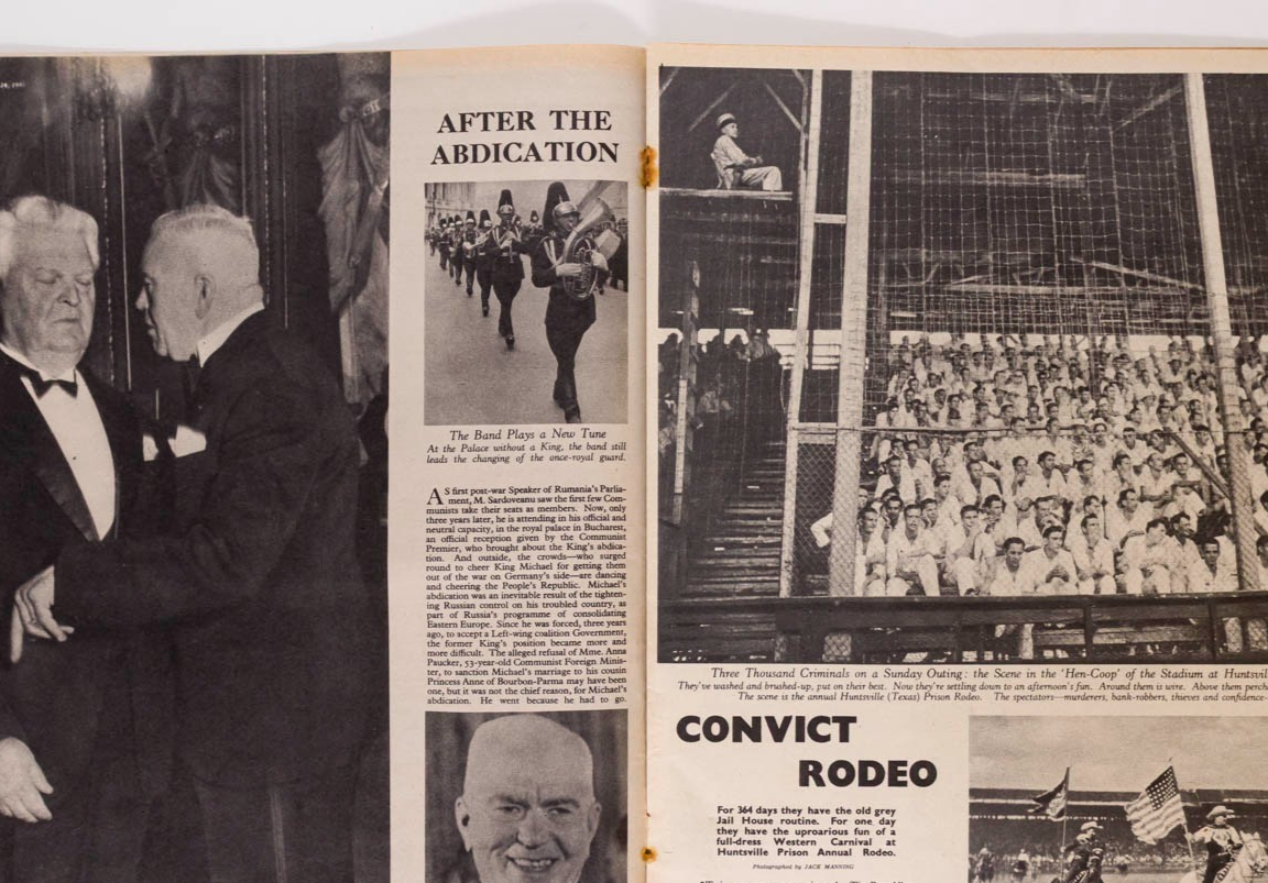 VIVIEN LEIGH Garbo BERTRAM MILLS Huntsville PICTURE POST January magazine 1948