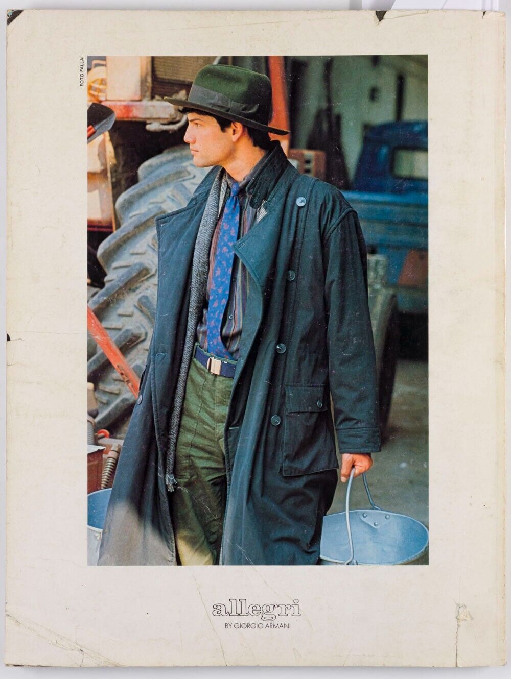 FRANCOIS TRUFFAUT Wim Wenders GIANNI VERSACE Aldo Fallai OUTERWEAR ~L'UOMO VOGUE