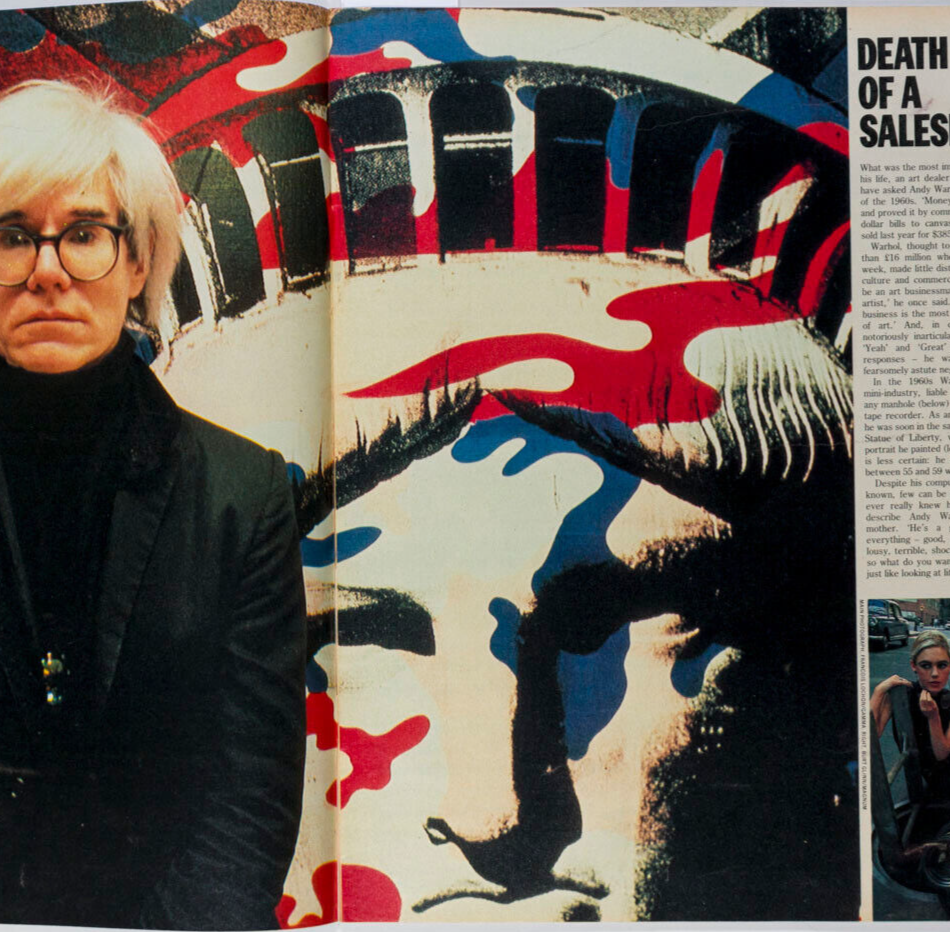 ANDY WARHOL Pop Icon EDIE SEDGWICK Obituary tribute SPIKE LEE  Observer magazine