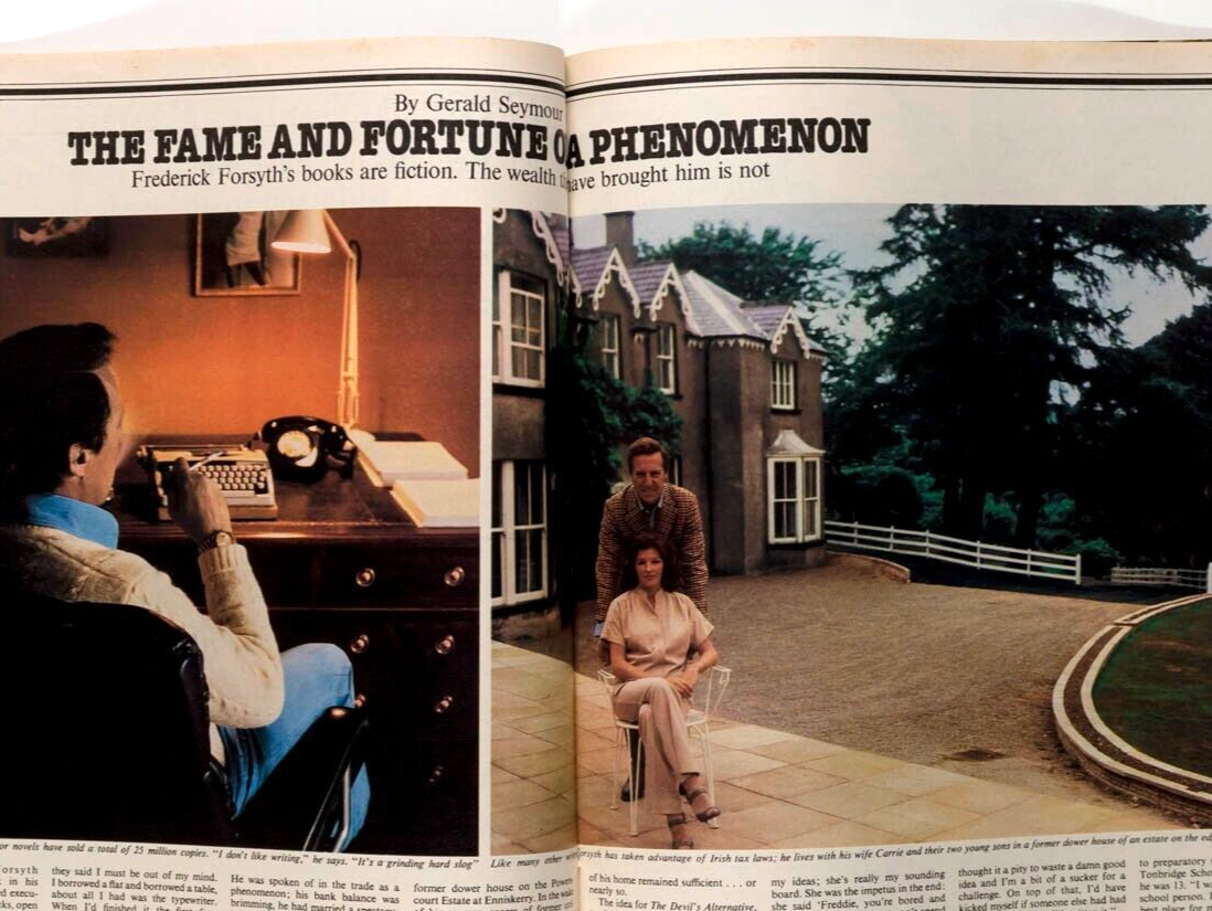 Yamamoto GAYLE HUNNICUTT John Williams TELEGRAPH magazine FREDERICK FORSYTH vtg2