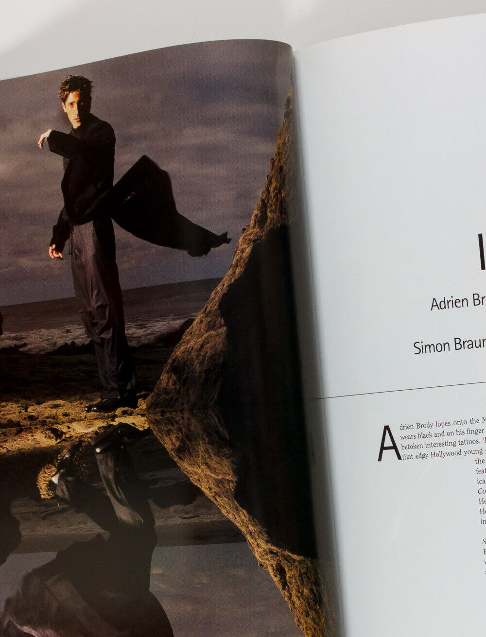 IRINA BONDARENKO Adrien Brody ELAINE CASSIDY Warwick Saint V&R Scene magazine UK