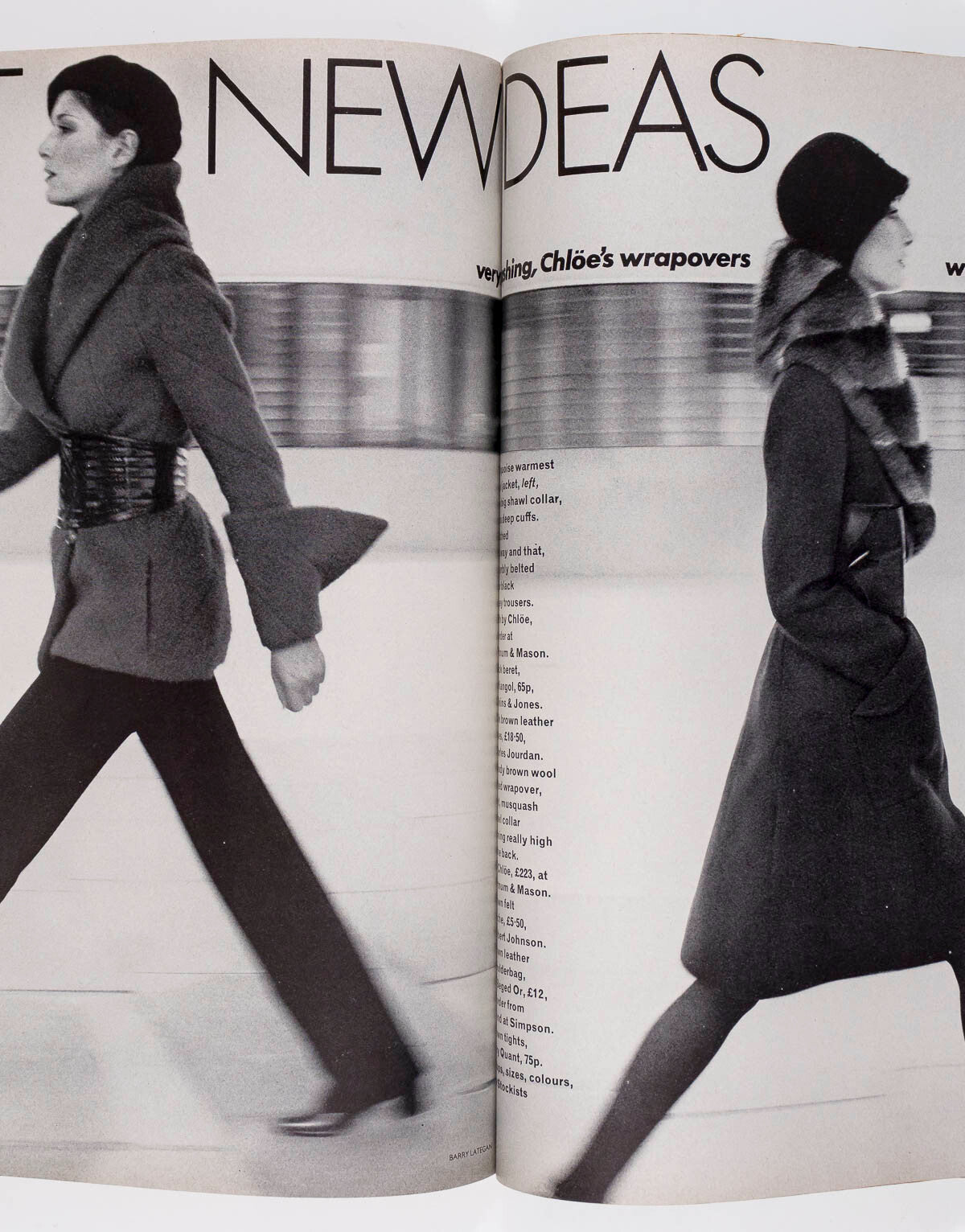 Princess Anne PATTIE BOYD Antonio Lopez VOGUE Sep 1971 Lee Radziwill CAT STEVENS