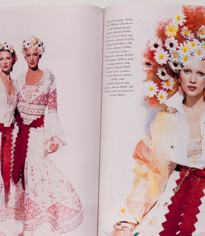 Kate Moss MARC JACOBS Edward Furlong HARPERS BAZAAR Christy PETER LINDBERGH Karl