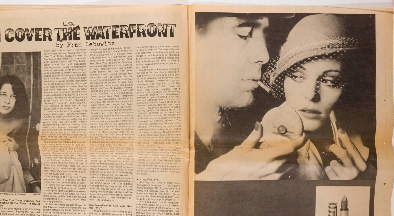 Brigitte Bardot ANTONIO LOPEZ Guy Bourdin INTERVIEW magazine April 1975 Hockney