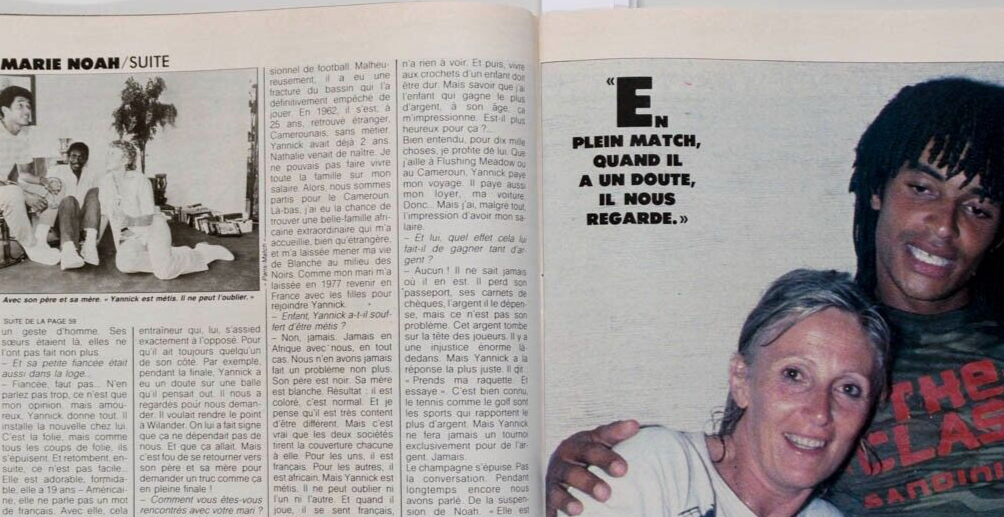 ANETTE STAI Jeremy Irons JOHNNY HALLYDAY Jamie Lee Curtis YANNICK Gruau ELLE vtg