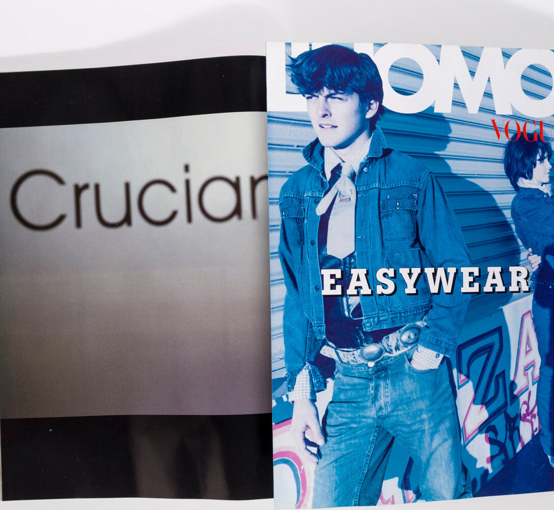 BRUCE WEBER Carlsson Twins ALDRIDGE Bill Gentle LACOSTE Prada L'UOMO VOGUE 2001