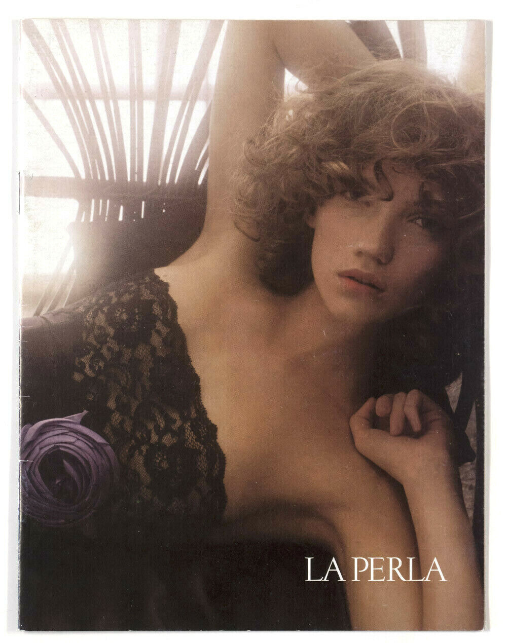 LA PERLA model Tetyana Brazhnyk LOOKBOOK Rare FASHION Lingerie photo catalogue