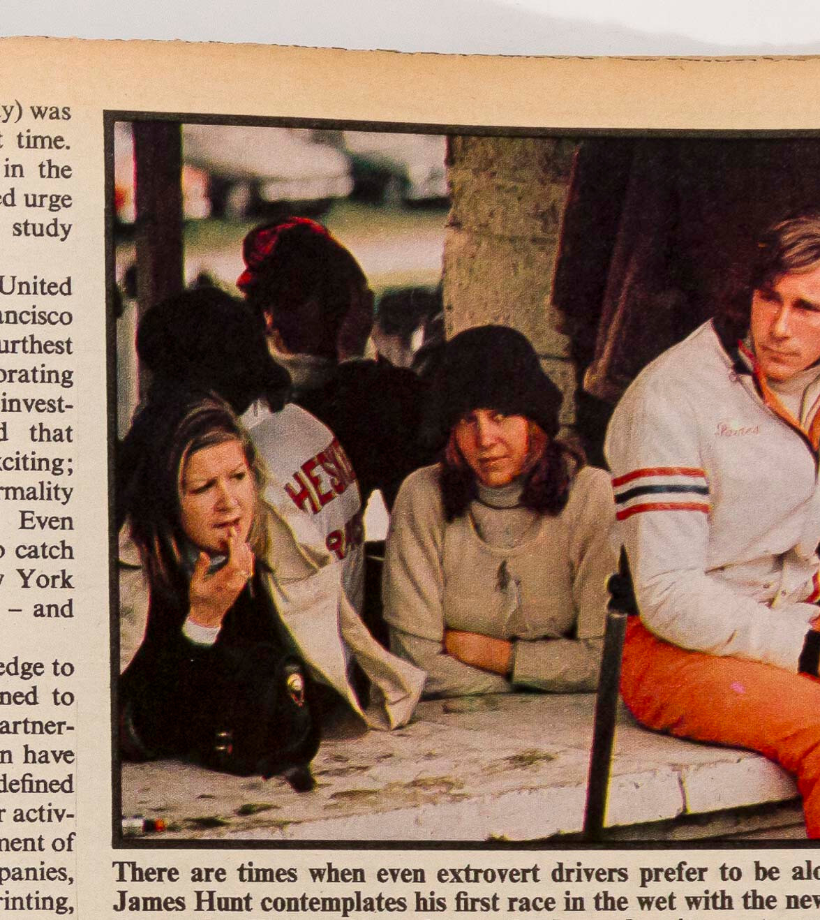 DAVID HICKS Lord Hesketh JAMES HUNT Opal Kadett TELEGRAPH magazine May 24 1974