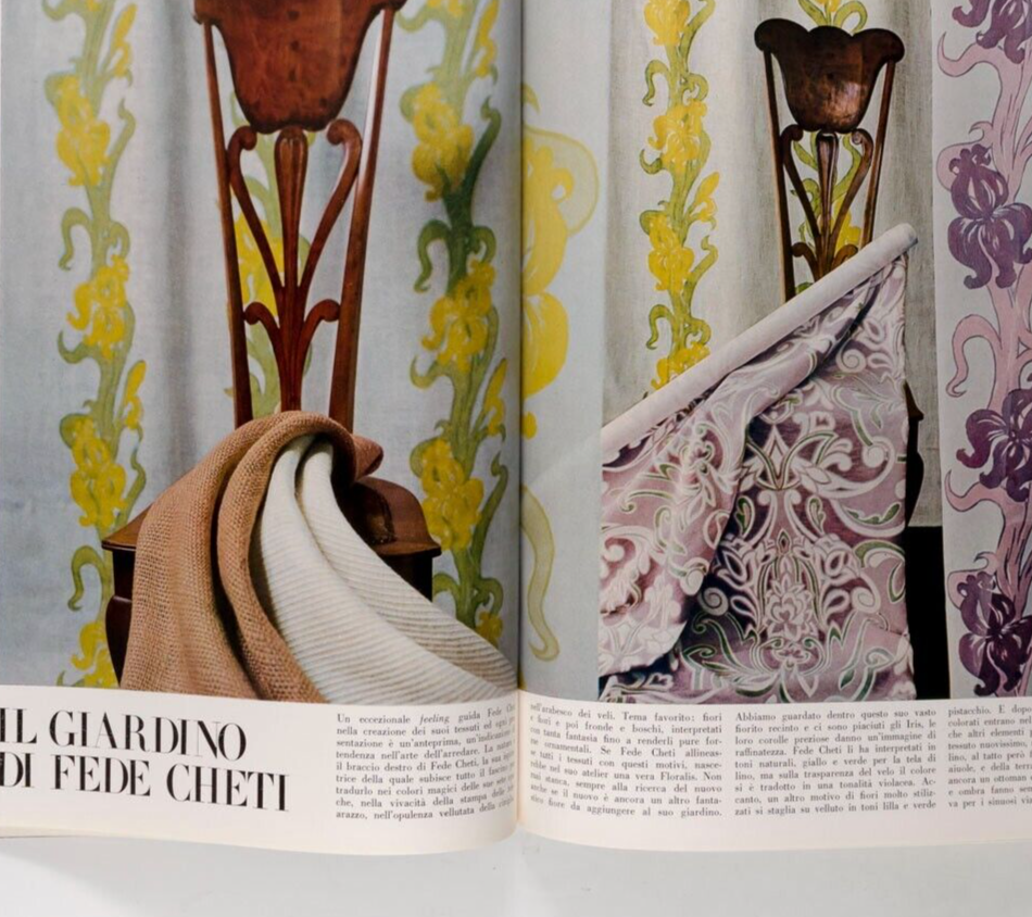 1st VOGUE ITALIA Benedetta Barzini VERUSCHKA Penn 1965 November NORMAN PARKINSON