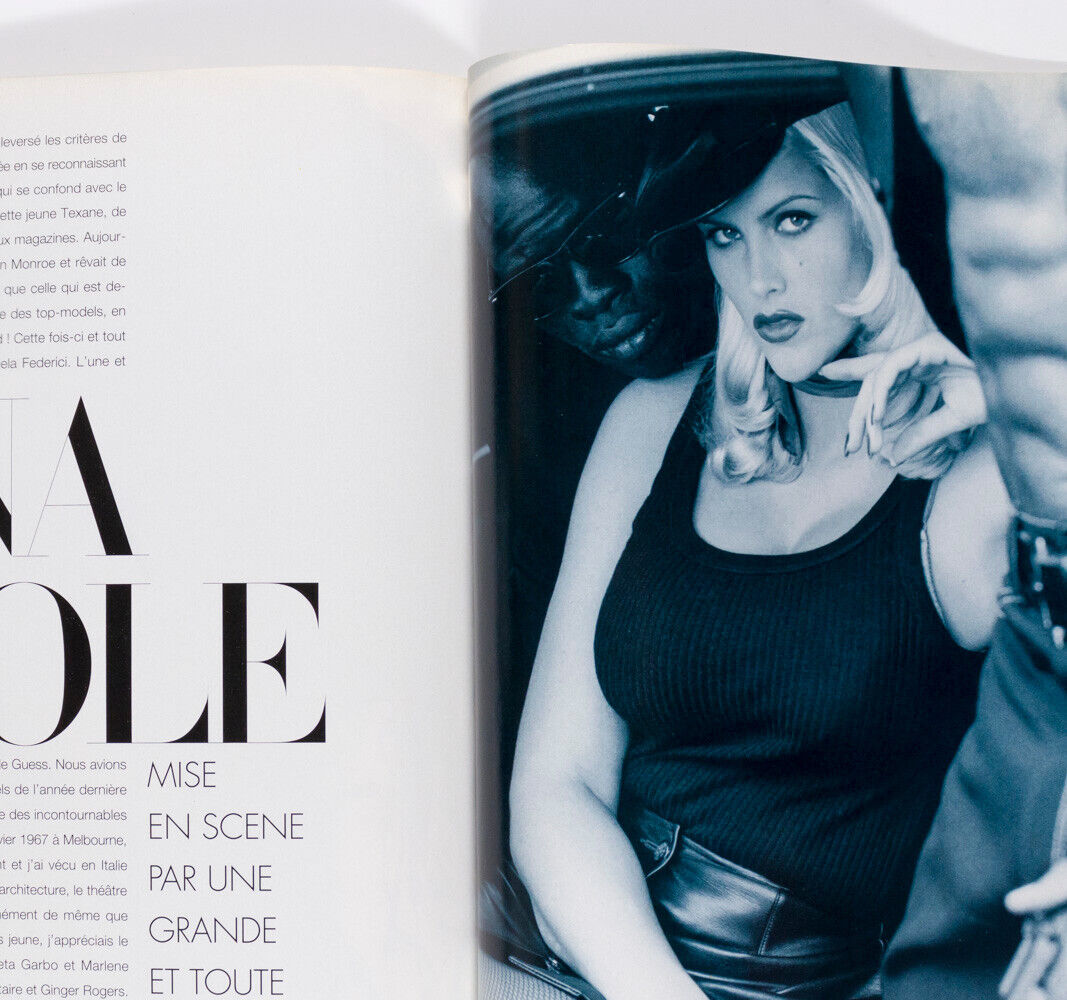 STEPHANIE SEYMOUR Anna Nicole Smith ESTELLE LEFEBURE Jennifer Driver FR magazine