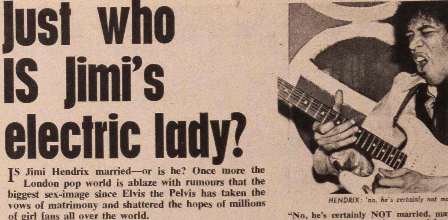 Jimi Hendrix GRAHAM NASH The Who DISC & MUSIC ECHO magazine BEATLES Ringo Starr