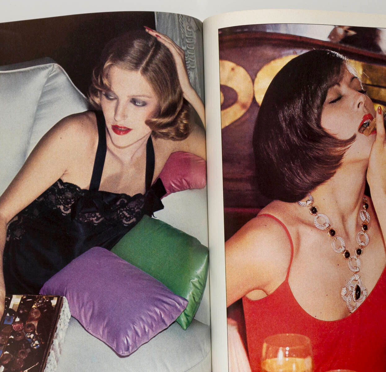 PARIS VOGUE par by MARLENE DIETRICH Helmut Newton GUY BOURDIN magazine 1974 Xmas