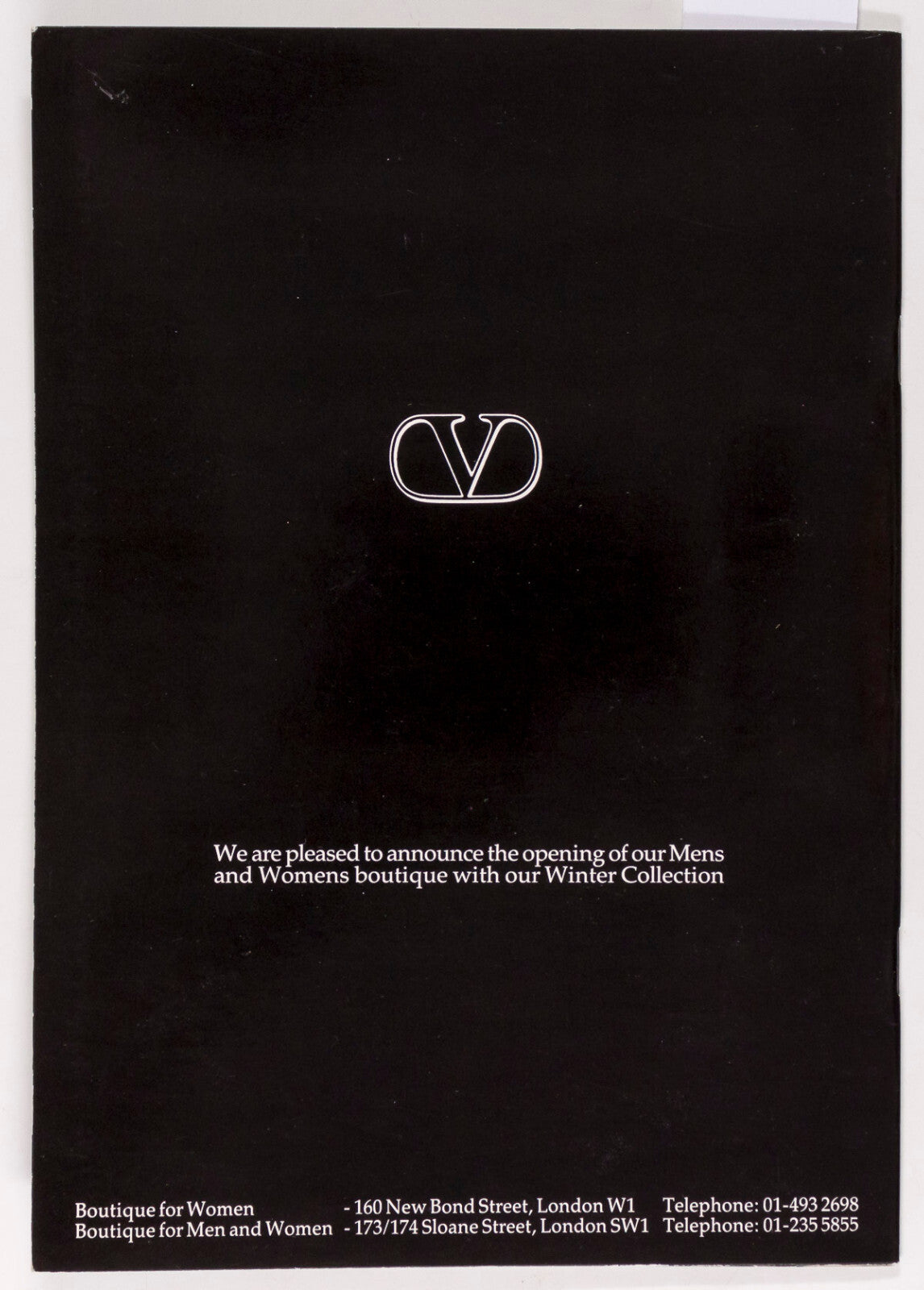 Rupert Everett VALENTINO Winter 1985 Mens Collection CATALOGUE lookbook RARE vtg