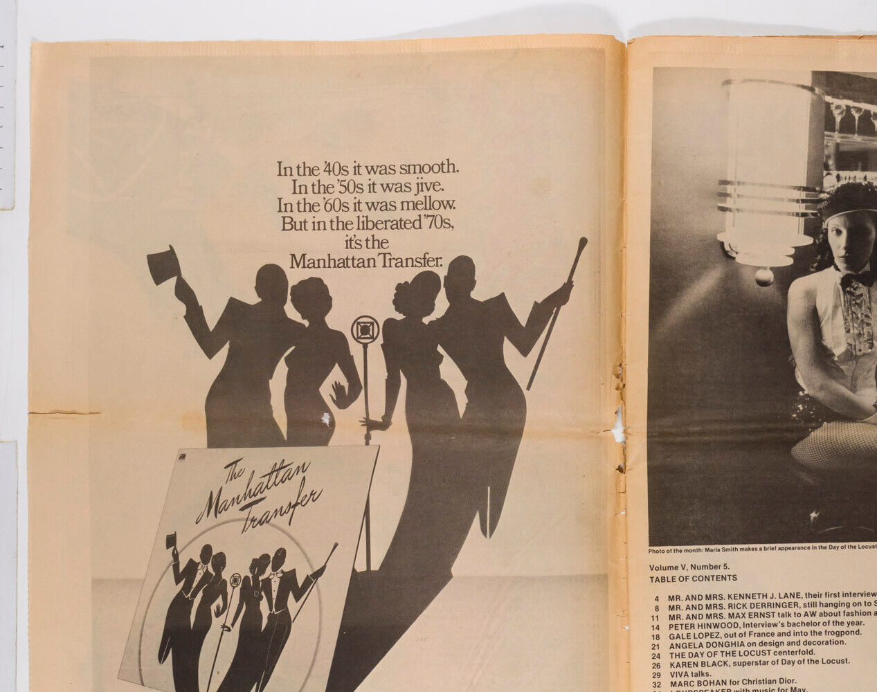 KENNETH J JAY LANE Nicola Weymouth RICHARD BERNSTEIN May 1975 Interview magazine