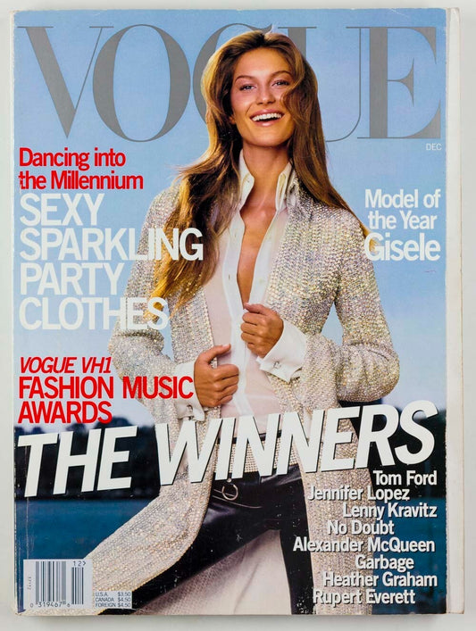 GISELE Alexander McQueen GWEN STEFANI Vogue Dec 1999 JLo RUPERT EVERETT Tom Ford